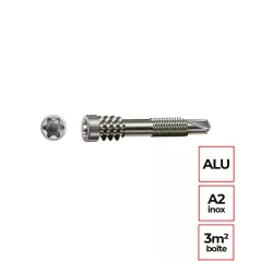 Vis 5x48 A2 Spax D Aluminium