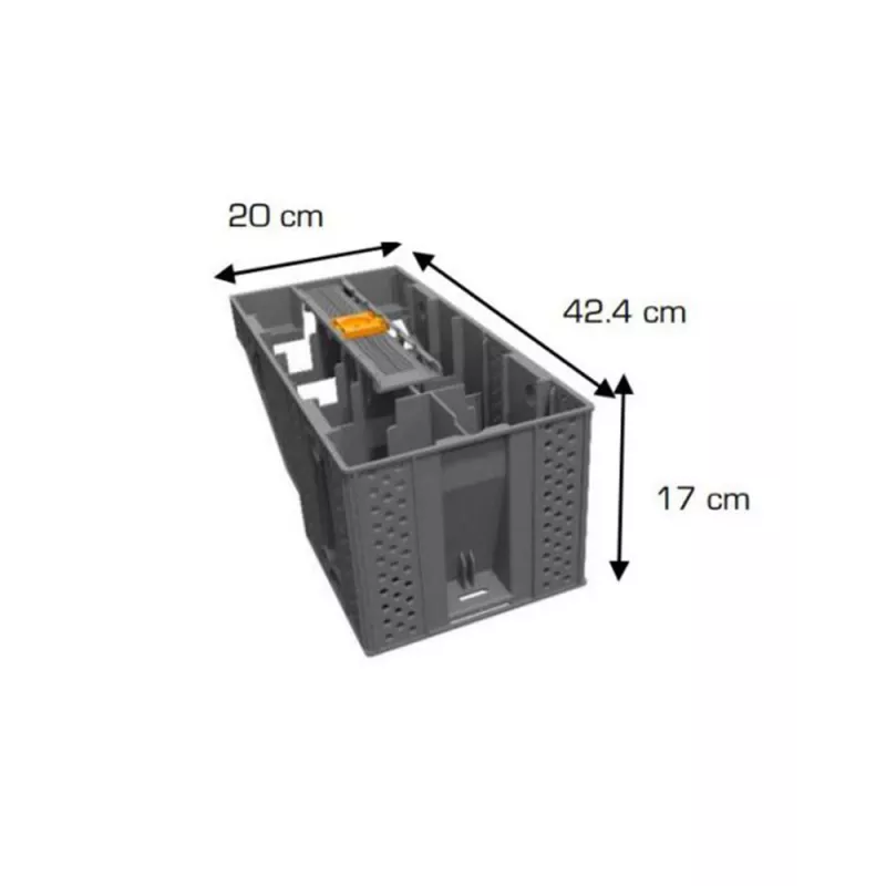 Modulesca Jouplast module 20 cm | 20 cm x 42,4 cm x 17 cm