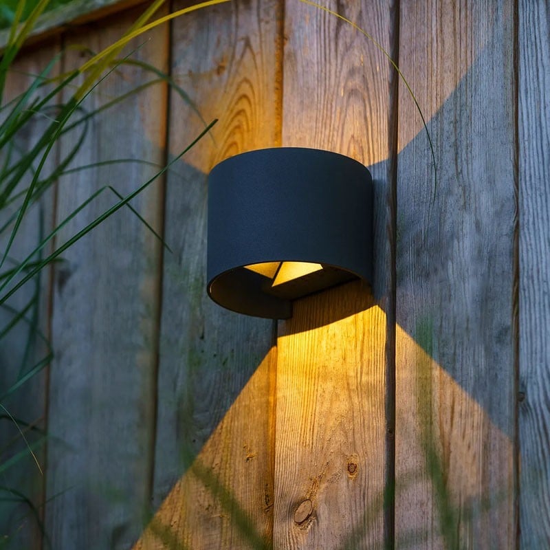 Spot Goura Noir - Garden Lights  - Éclairage Terrasse Bois