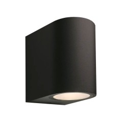 Spot Gilvus noir - Luminaire mural Garden Lights - Éclairage Terrasse Bois