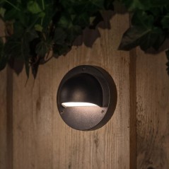 Spot Deimos noir - Luminaire Garden Lights - Éclairage Terrasse Bois