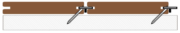 schema montage hardwood clip